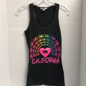 California Bear Love tank top